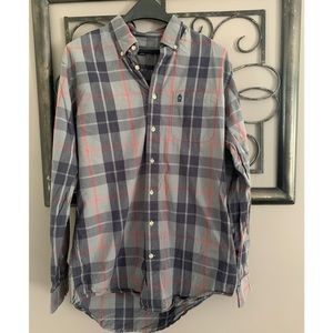 Men’s Brewer’s Lantern Button Down Long Sleeve shirt Size Medium